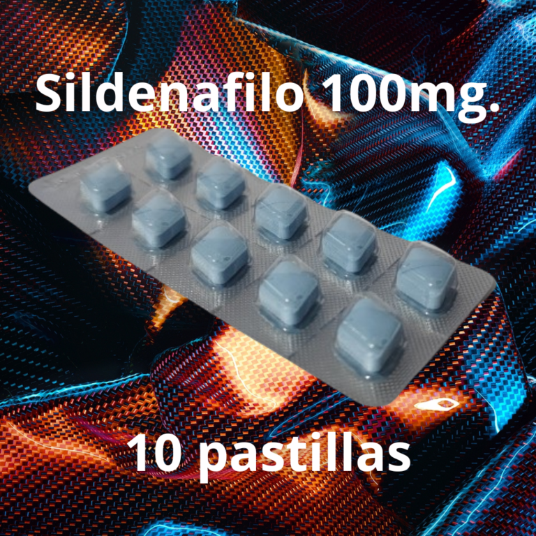 Sildenafilo 100mg. 10 pastillas